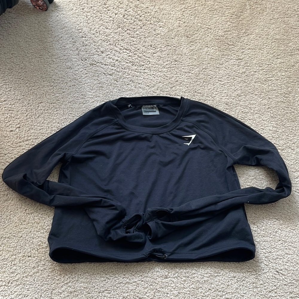 Gymshark long sleeve crop